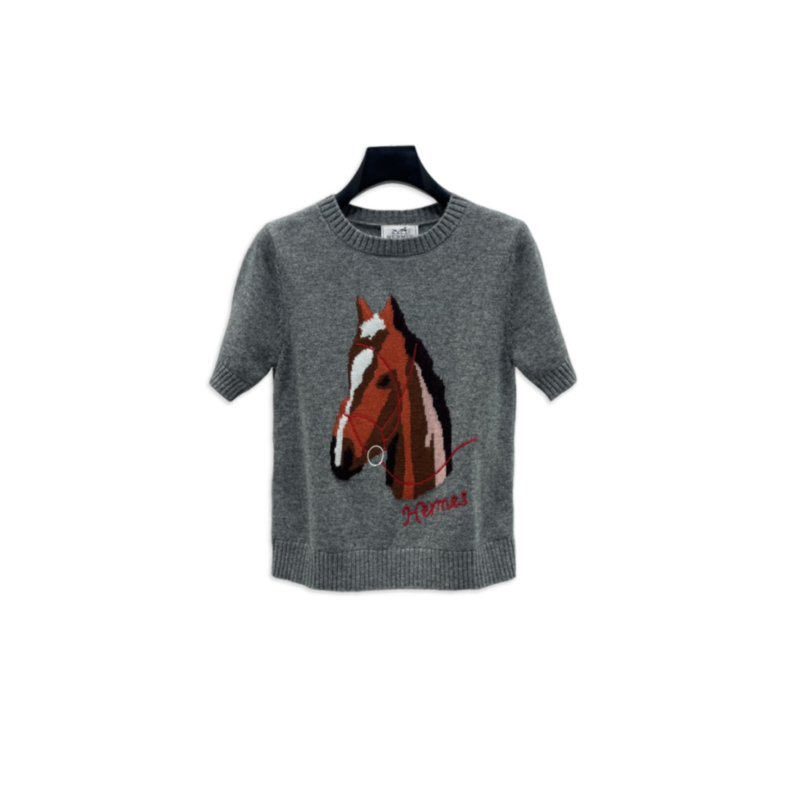 H**me5 horse head knit short sleeve